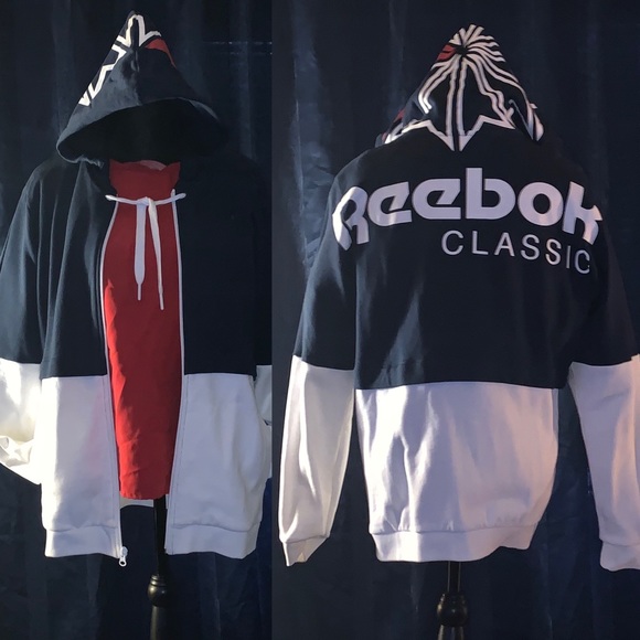 reebok classic zip up